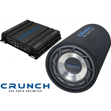 Pachet de Bass GPS250 + Crunch GPX500.2 + Cadou Stick 16GB`