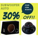 Subwoofer auto Cerwin Vega in incinta