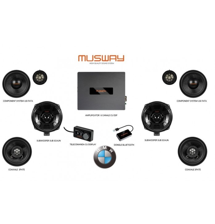 Musway Hi-Fi BMW Plug and Play