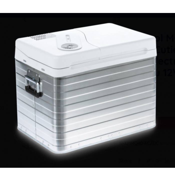 Mobicool MQ40 AC/DC Cutie termoelectrica din aluminiu 12V/230V, 39 litri