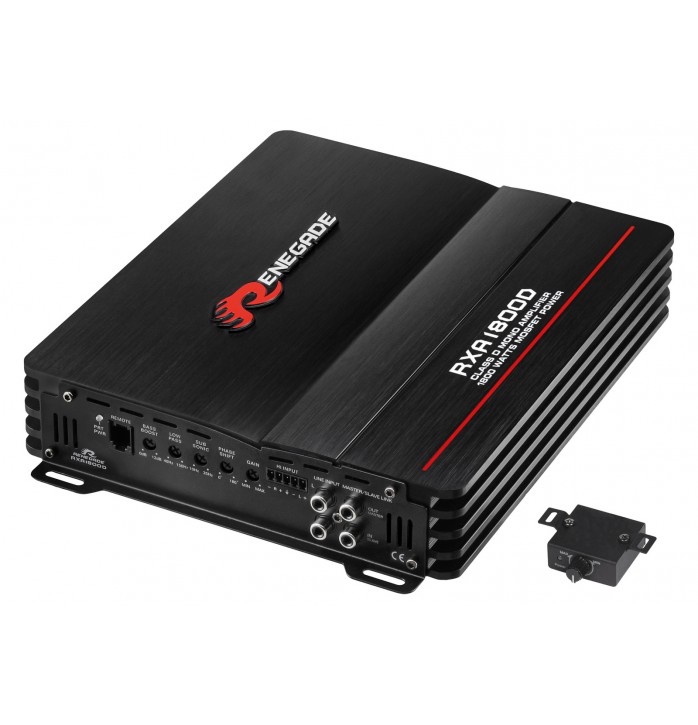 Renegade RXA1800D amplificator auto mono