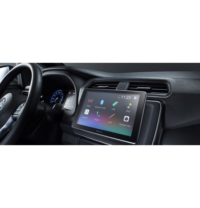 Pioneer DMH-AF555BT Player Multimedia Display 9 inch cu WebLink, Bluetooth