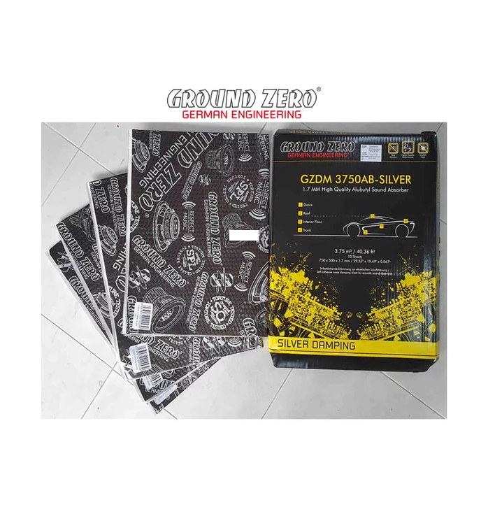 Ground Zero GZDM 3750AB-SILVER