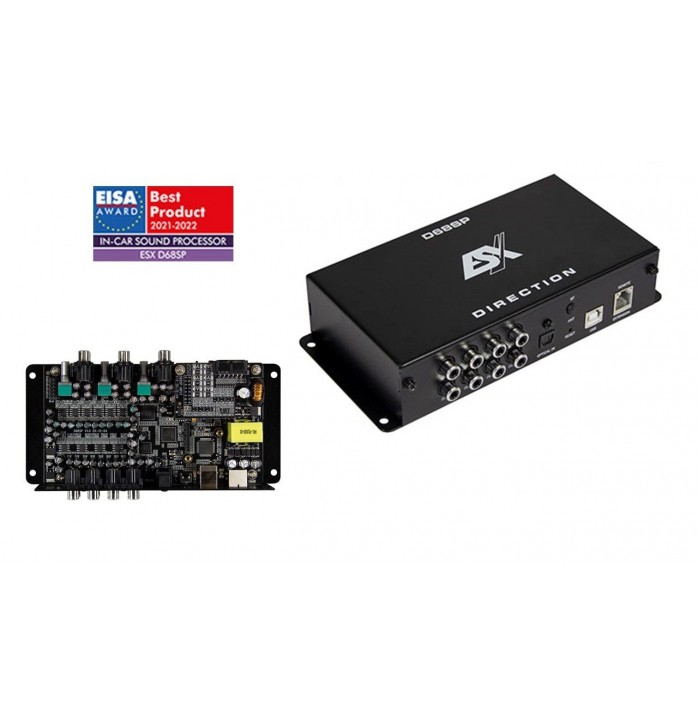 ESX D68SP procesor de sunet pe 8 canale