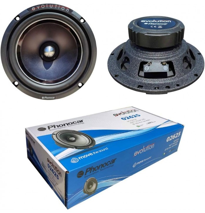 Phonocar 02625 difuzoare auto midrange diametru 165mm